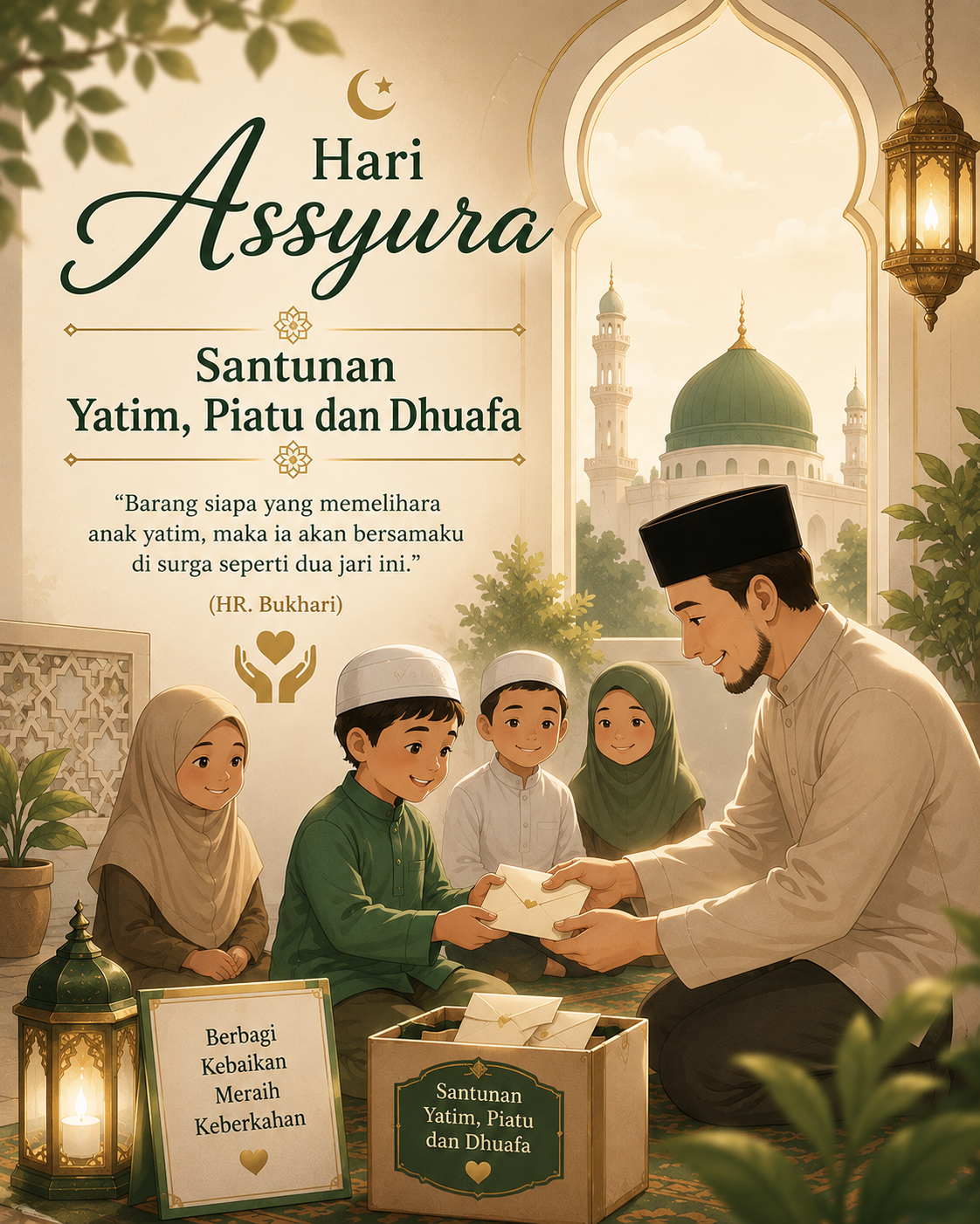 Santunan Yatim Piatu dan Dhuafa, Momentum Memuliak